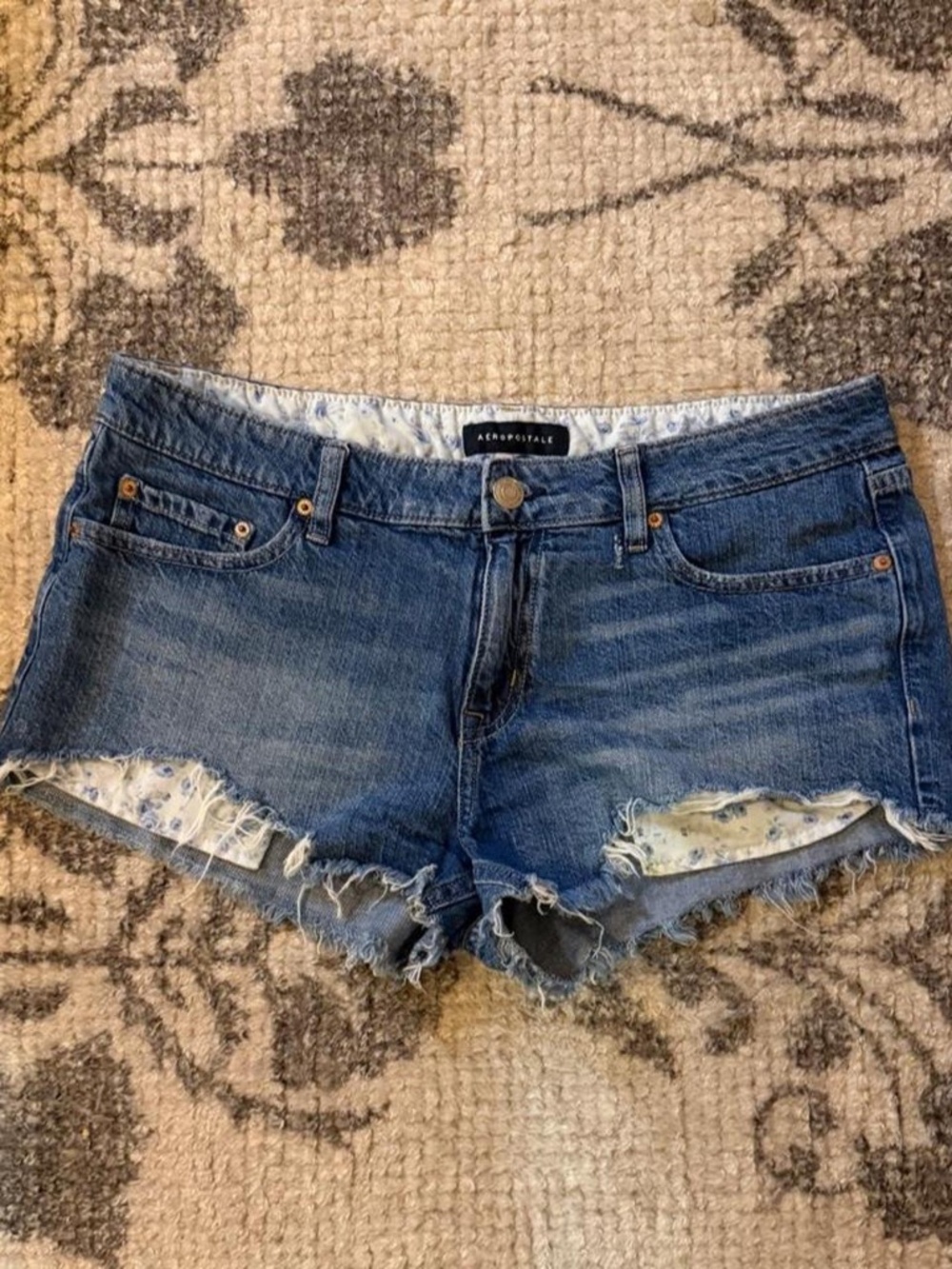 Aeropostale Women's Blue Shorts